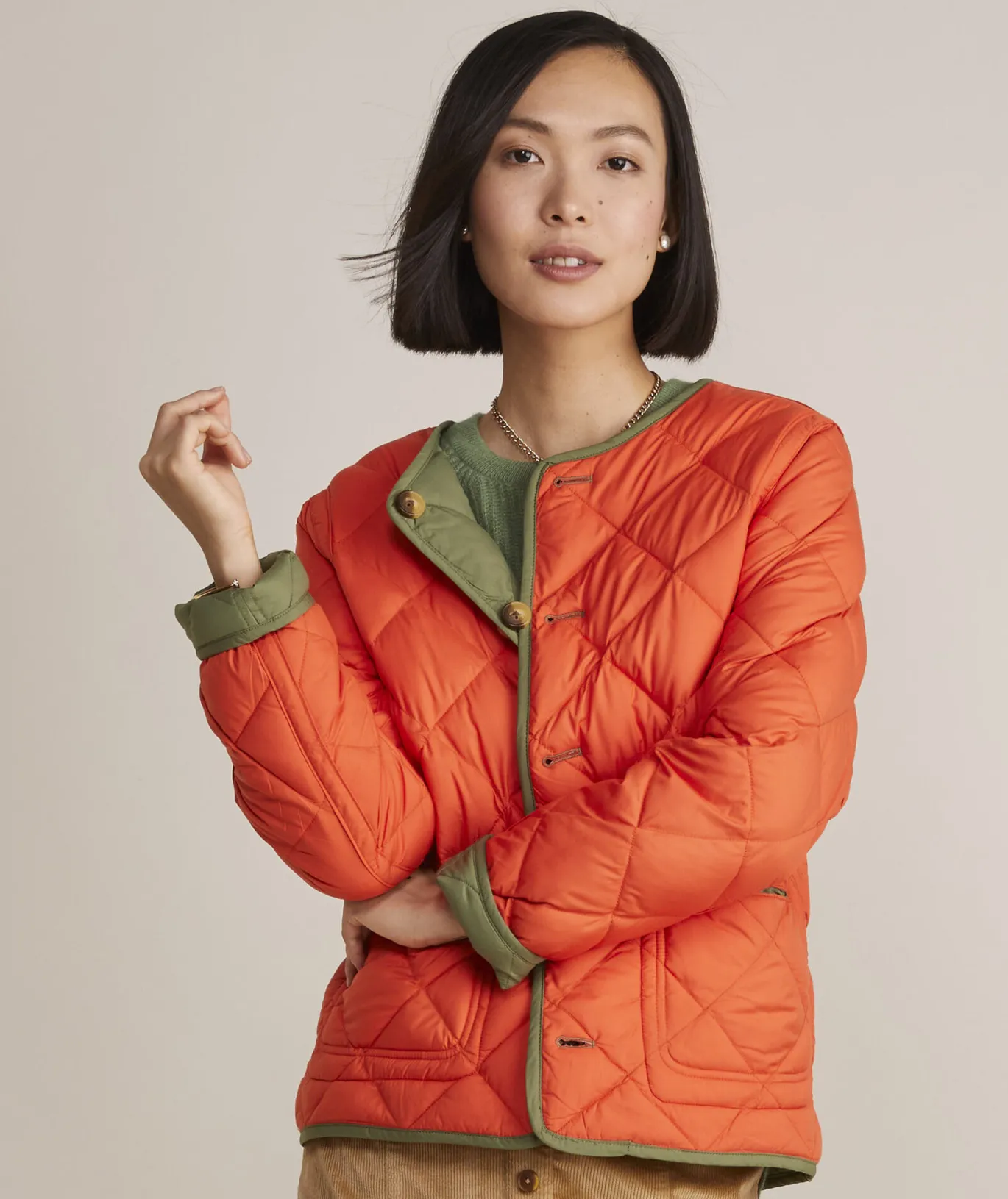 Vineyard Vines Oversized Puffer Vest Turf Green Discount