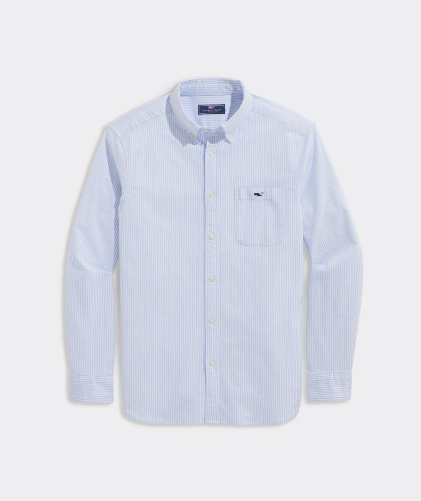 Vineyard Vines Oxford Stripe Shirt Ocean Breeze Best Sale
