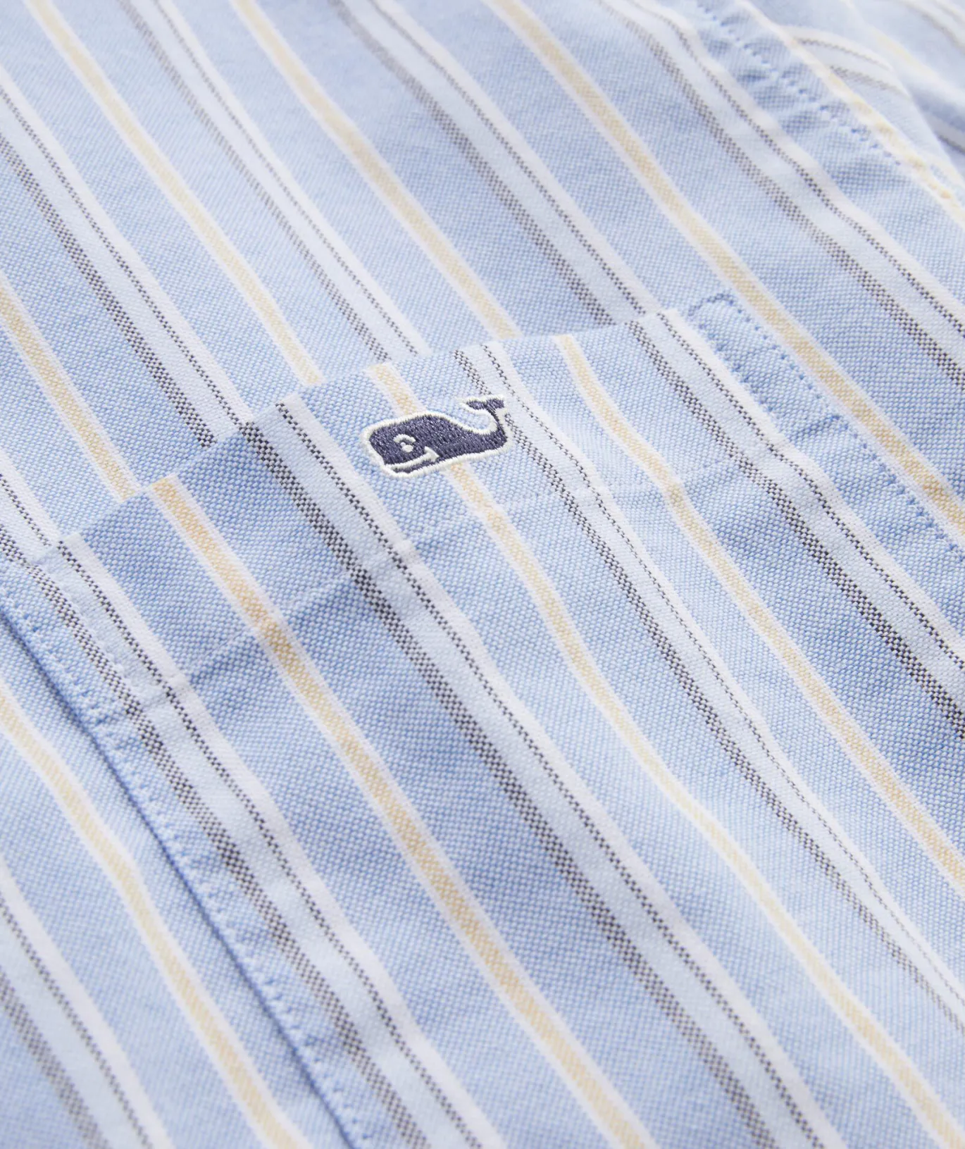 Vineyard Vines Oxford Stripe Shirt Stp Hull Blue Best