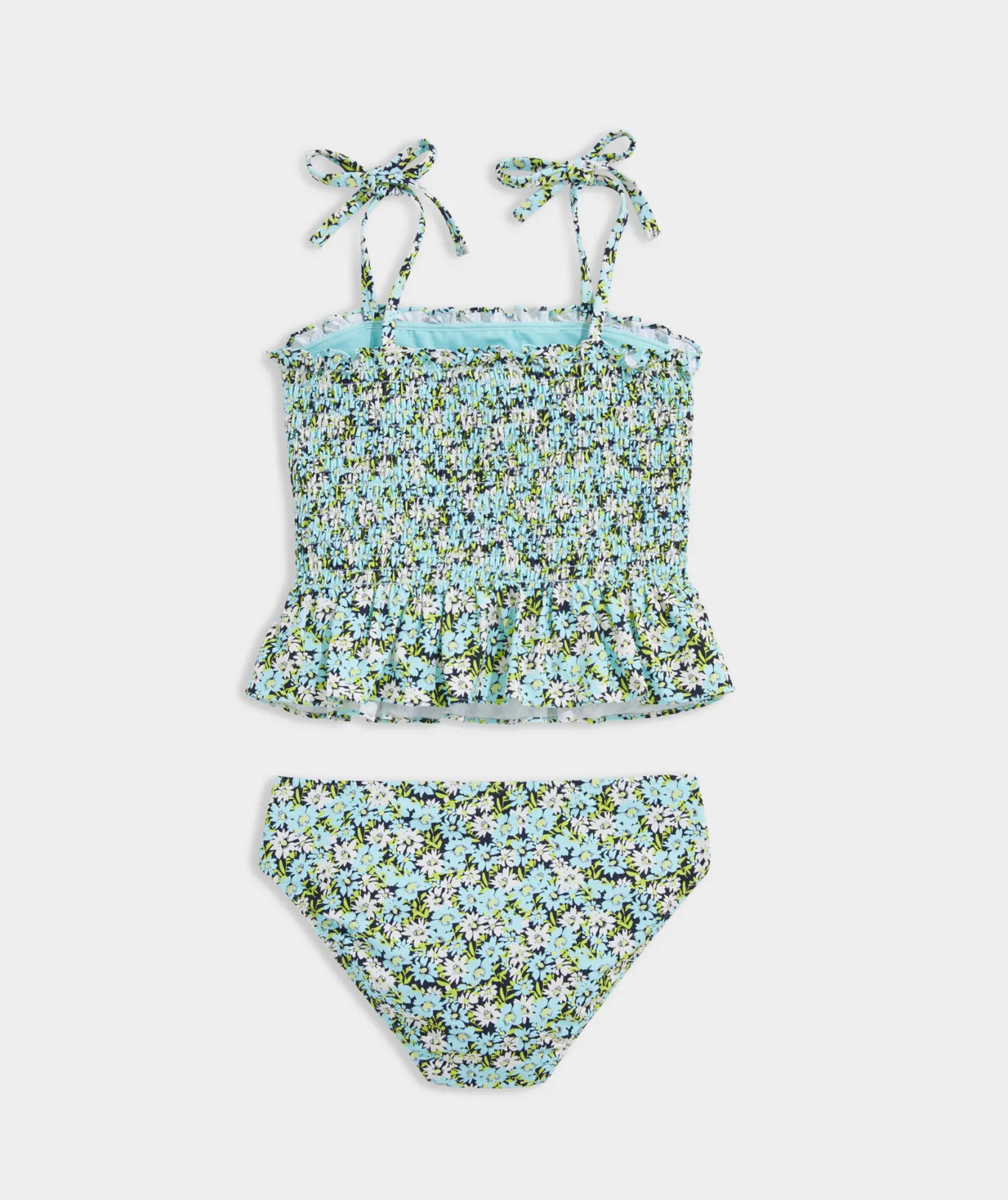 Vineyard Vines Palmero Polo Vlt Flrl Aqua Ocean Store