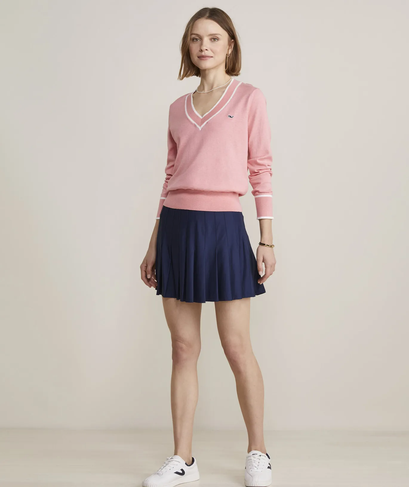 Vineyard Vines Performance Skort Foulard Dot - Navy Outlet