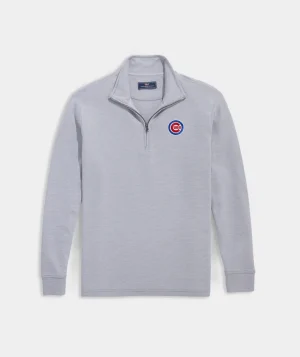 Vineyard Vines Philadelphia Phillies Sankaty Quarter-Zip Collegiate Red Best Sale