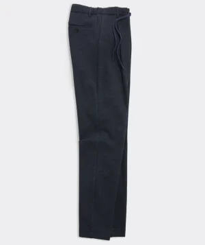 Vineyard Vines Pleated Knit Pull-On Pants Nautical Navy Fashion