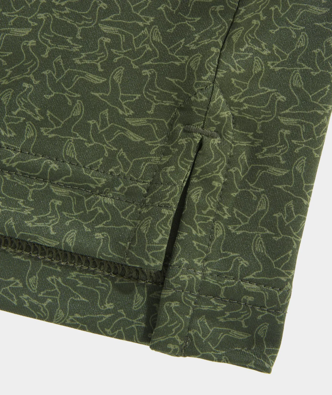 Vineyard Vines Printed Sankaty Polo Seagulls-Forest Oliv Cheap