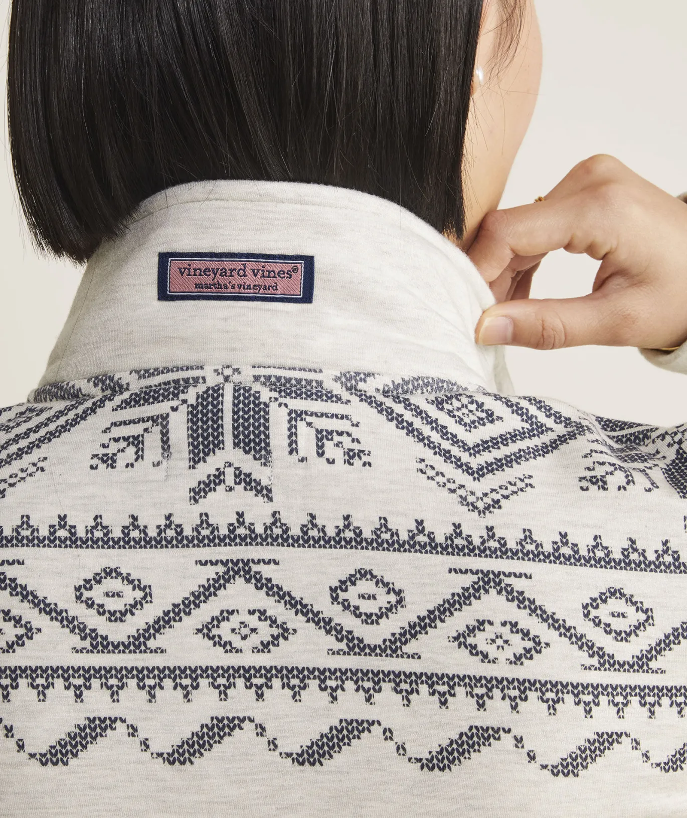 Vineyard Vines Printed Sankaty Shep Shirt™ Foulard Dot - Navy Clearance