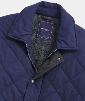 Vineyard Vines Quilted Dorset Jacket Nautical Navy Best Sale