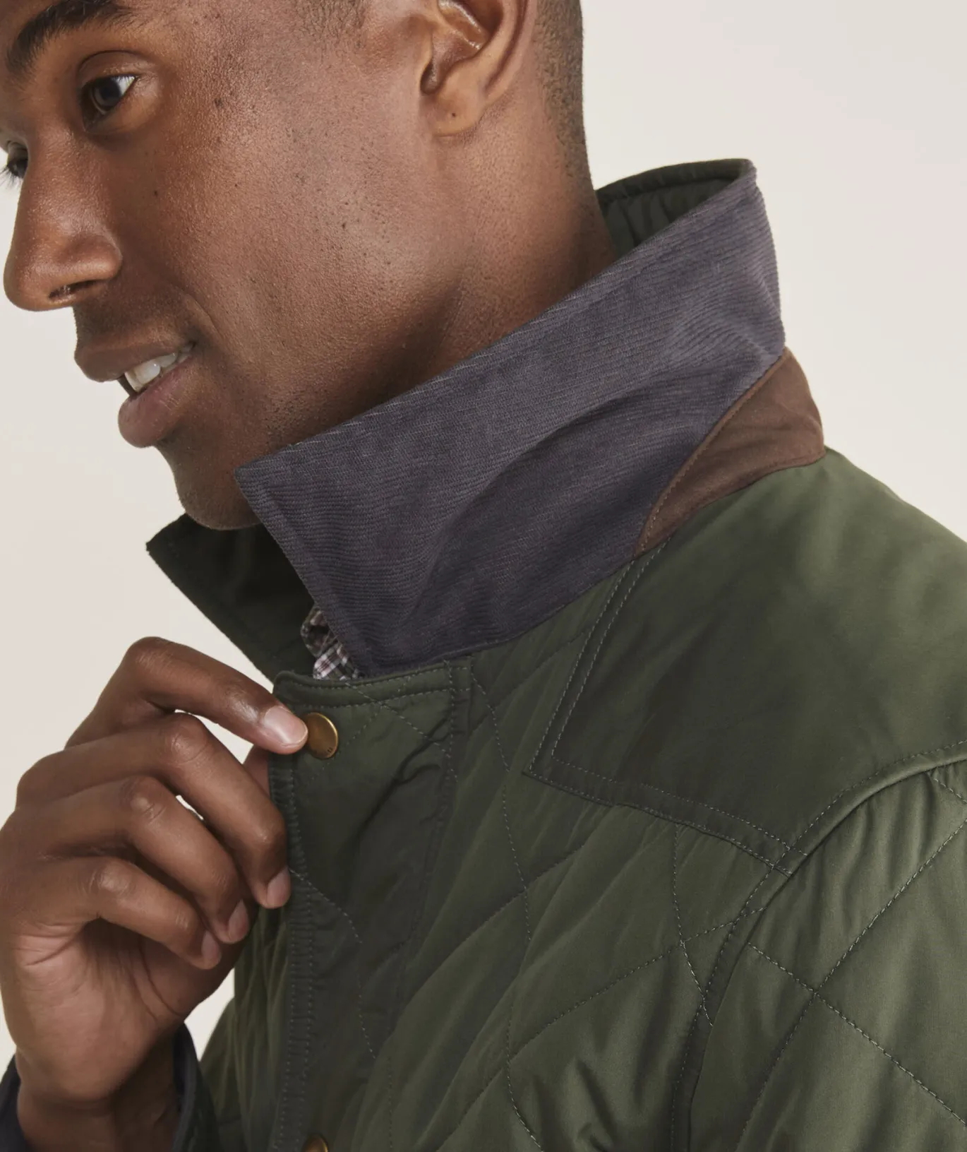 Vineyard Vines Quilted Dorset Jacket Forest Olive Cheap