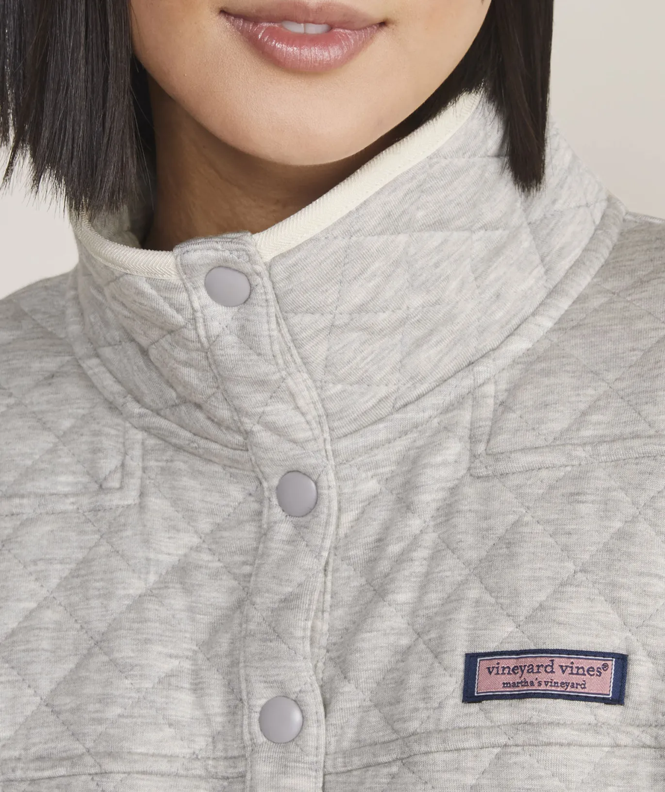 Vineyard Vines Quilted Dreamcloth® Shep Shirt™ Toasted Almond Hthr Flash Sale