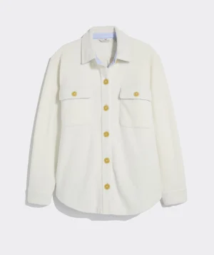 Vineyard Vines Quilted Dreamcloth® Shirt Jacket Nautical Navy Hthr Online