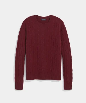 Vineyard Vines Ribbed Cashmere Polo Sweater Oatmeal Heather Cheap