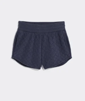 Vineyard Vines Ribbed Luxe Sweater Shorts Marshmallow New