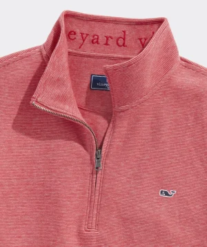Vineyard Vines Saltwater Quarter-Zip Sailors Red Outlet