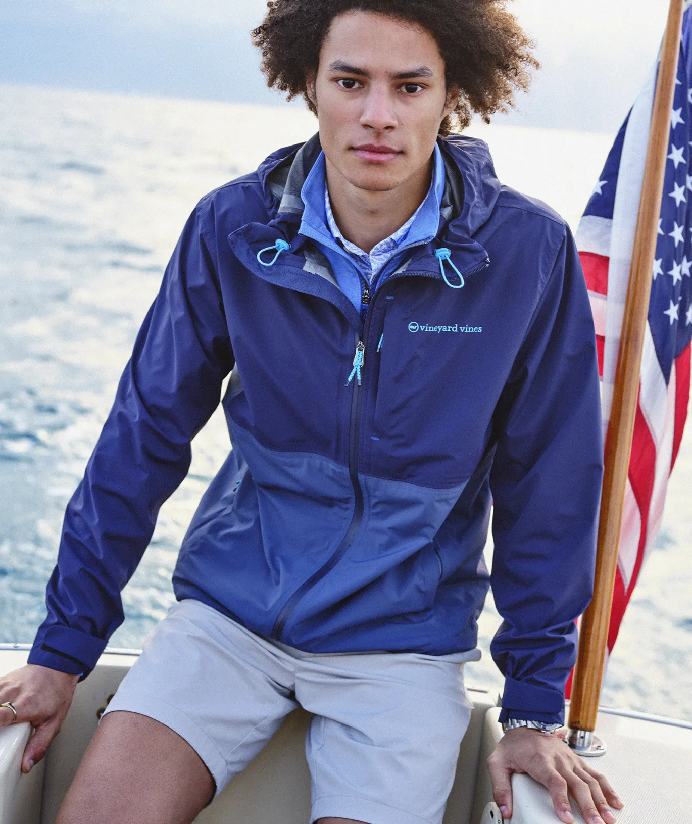 Vineyard Vines San Diego Padres Sankaty Quarter-Zip Granite Cheap
