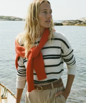 Vineyard Vines Seaspun Cashmere Colorblock Cardigan Camel Fashion