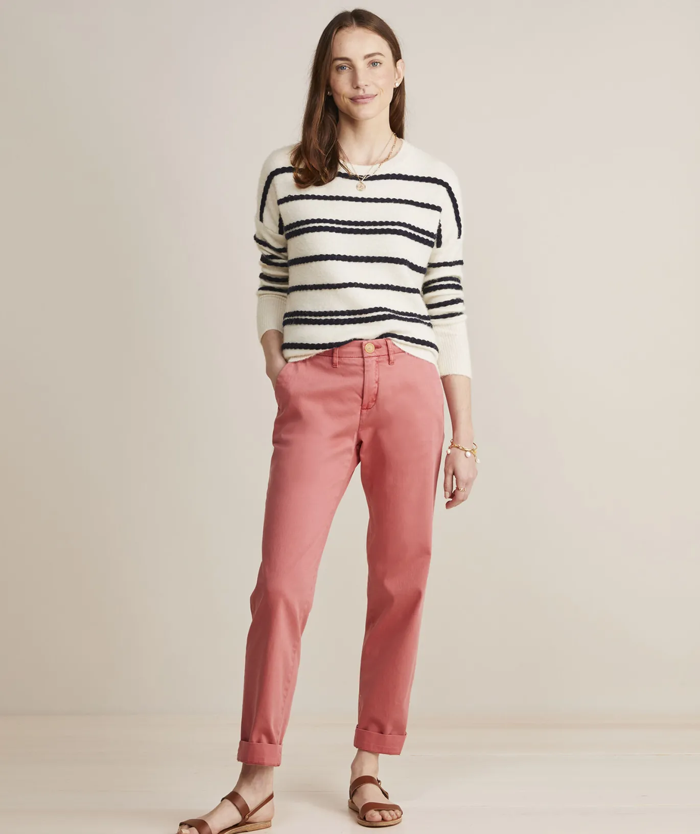 Vineyard Vines Seaspun Cashmere Colorblock Cardigan Camel Fashion
