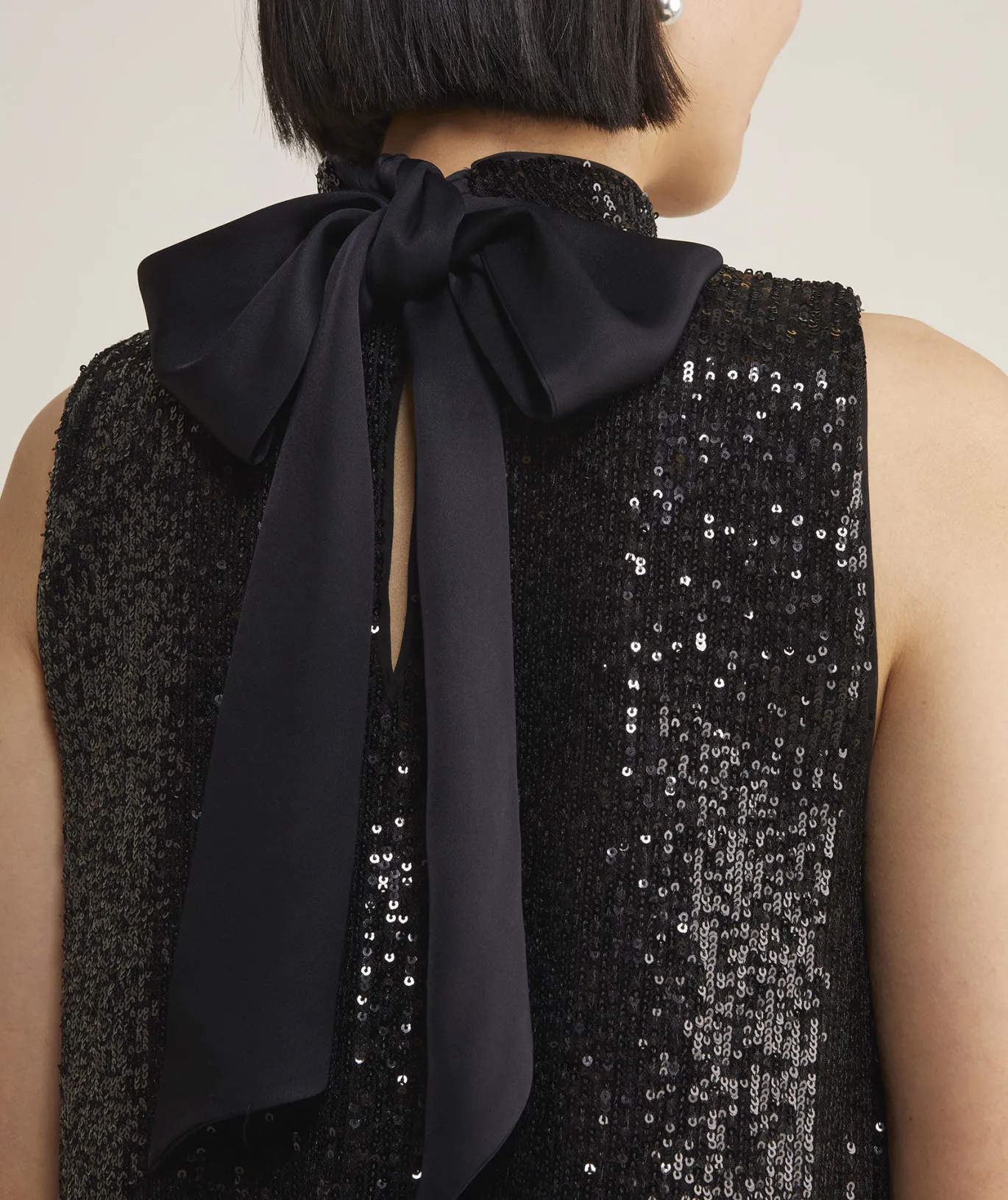 Vineyard Vines Sequin Swing Dress Jet Black Store