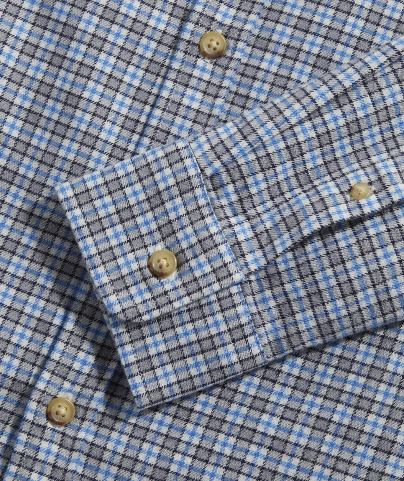 Vineyard Vines Stretch Flannel Check Shirt Ultimate Gray Shop
