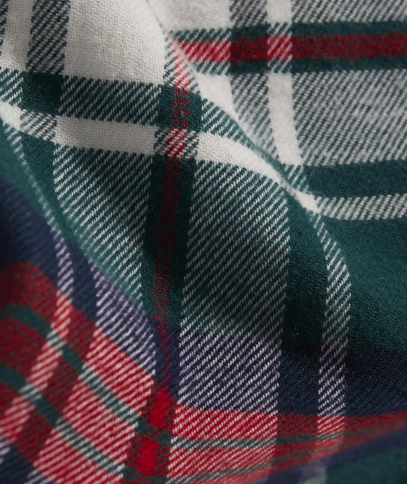 Vineyard Vines Stretch Flannel Tartan Shirt Charleston Green New