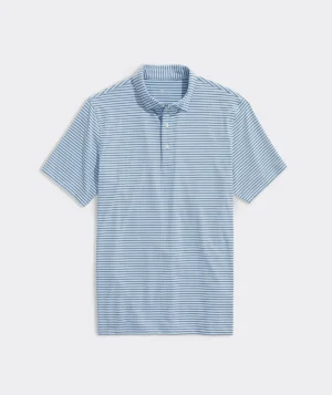 Vineyard Vines Stretch Poplin Stripe Shirt Ocean Breeze Online