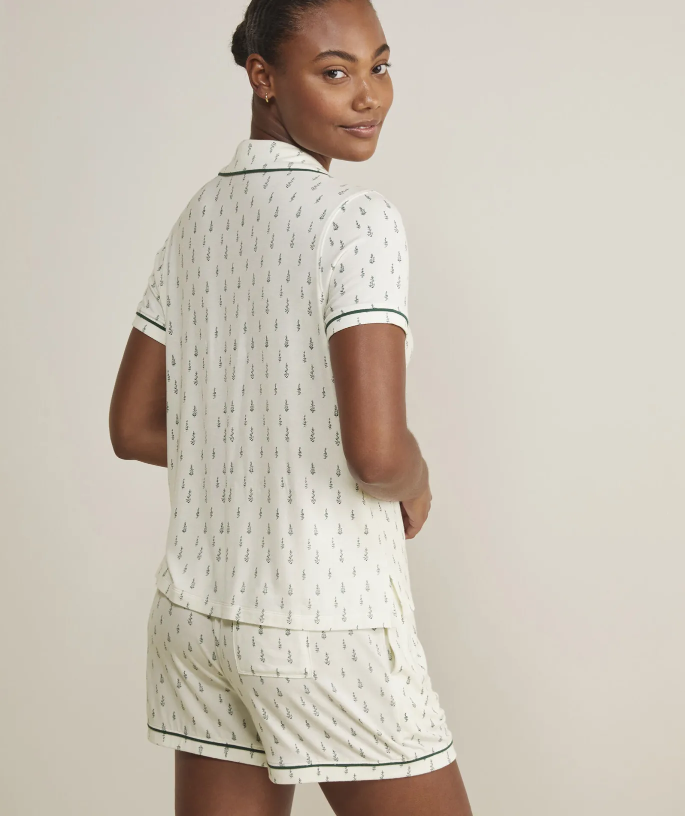Vineyard Vines Super-Soft Printed Knit Pajama Short Set Pineapple - Aqua Cheap