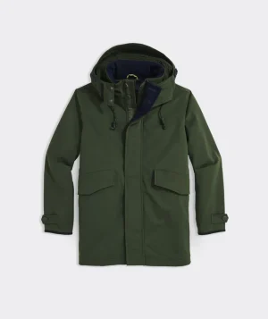 Vineyard Vines Three-In-One Parka Forest Olive Best