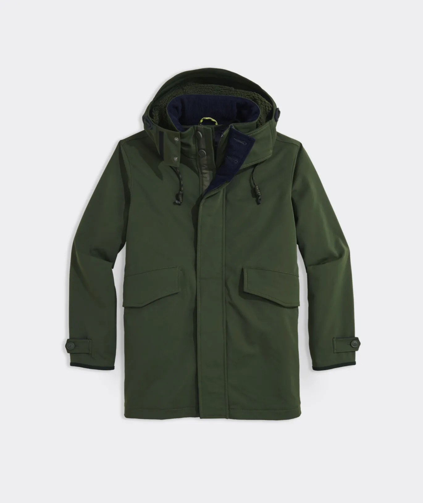 Vineyard Vines Three-In-One Parka Forest Olive Best