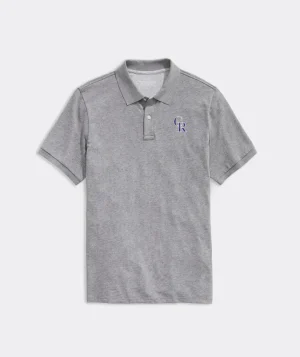 Vineyard Vines Washington Commanders Edgartown Pique Polo Barracuda Store