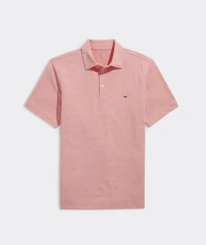 Vineyard Vines Women's Boston College Short-Sleeve Pique Polo White Cap Clearance