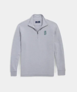 Vineyard Vines Women's Louisiana State University Short-Sleeve Pique Polo White Cap Hot