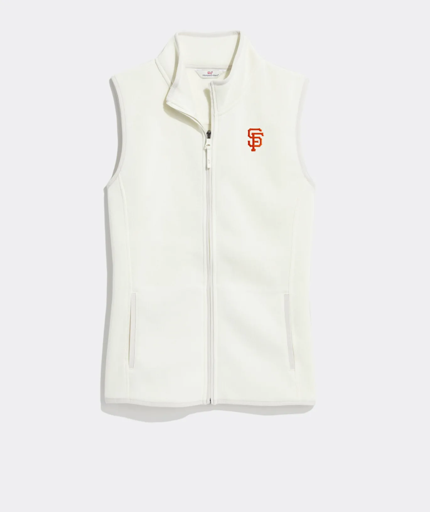 Vineyard Vines Women's Milwuakee Brewers Pique Polo White Cap Best Sale