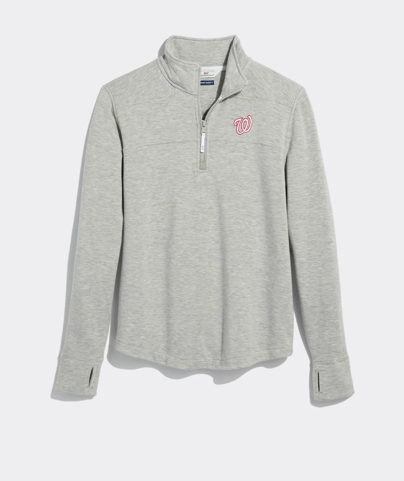 Vineyard Vines Women's Philadelphia Phillies Crewneck Grey Heather Hot