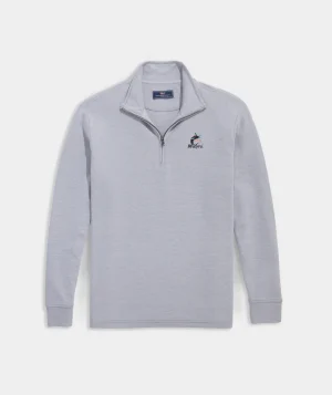 Vineyard Vines Women's Tampa Bay Rays Mountain Sweater Fleece Vest Deep Bay Flash Sale